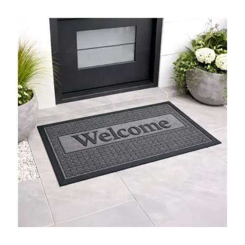 DOOR MAT VESTA 40X60 GREY