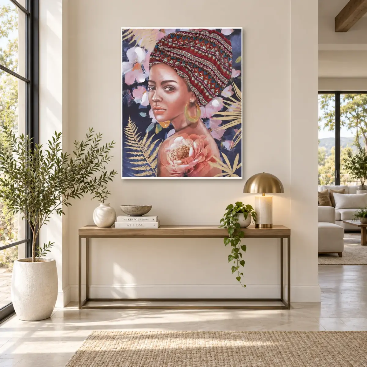 Black Beauty In Turban
