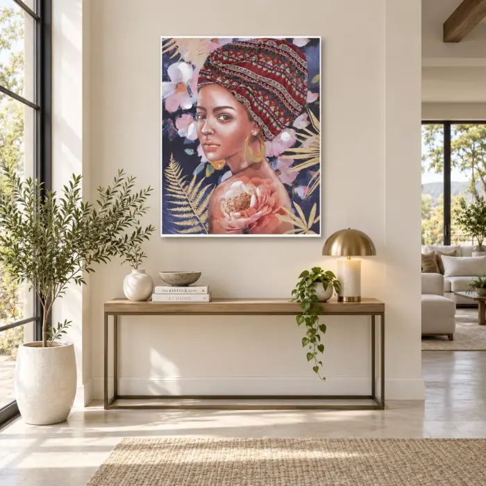 Black Beauty In Turban