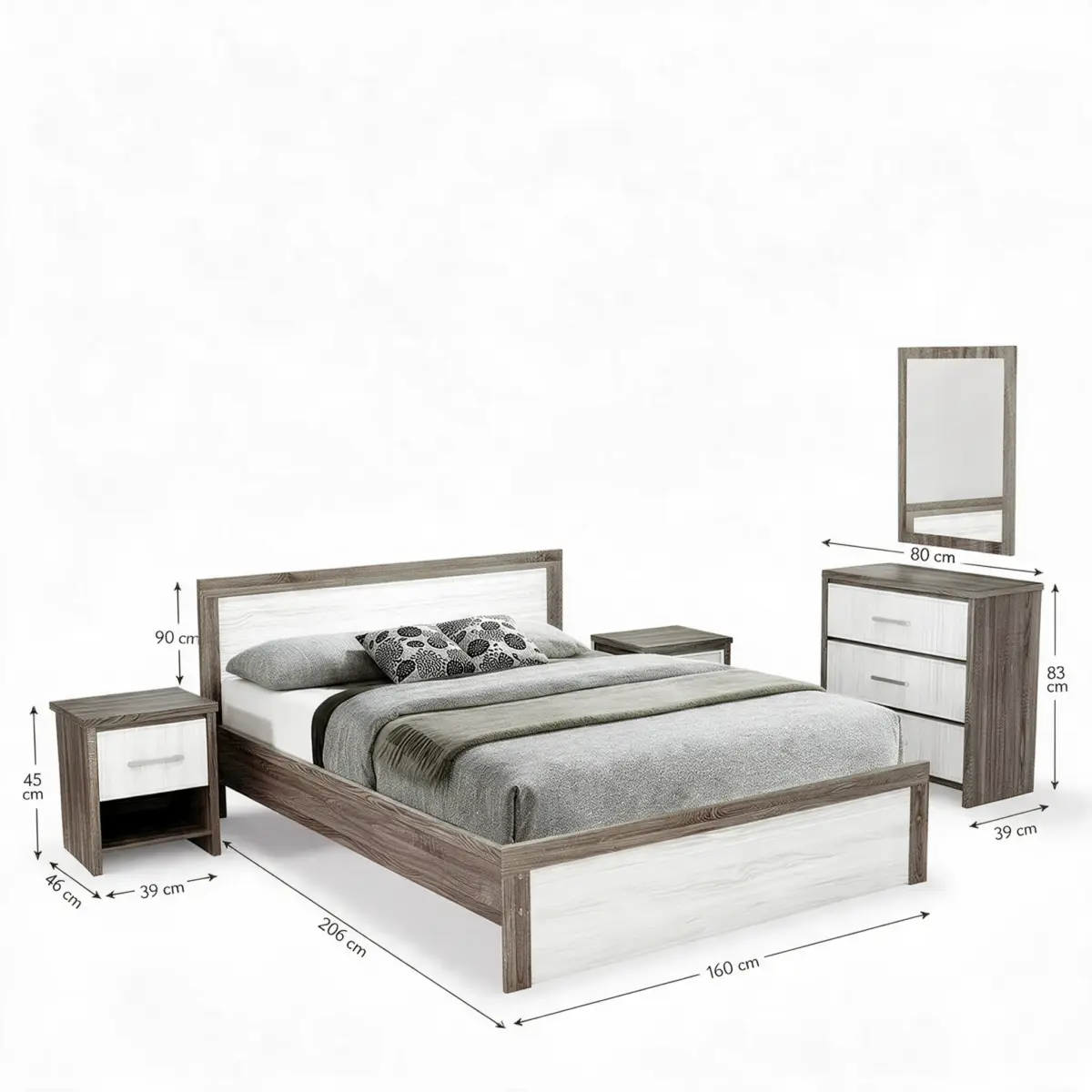 5FT STABILIT Bedroom Set