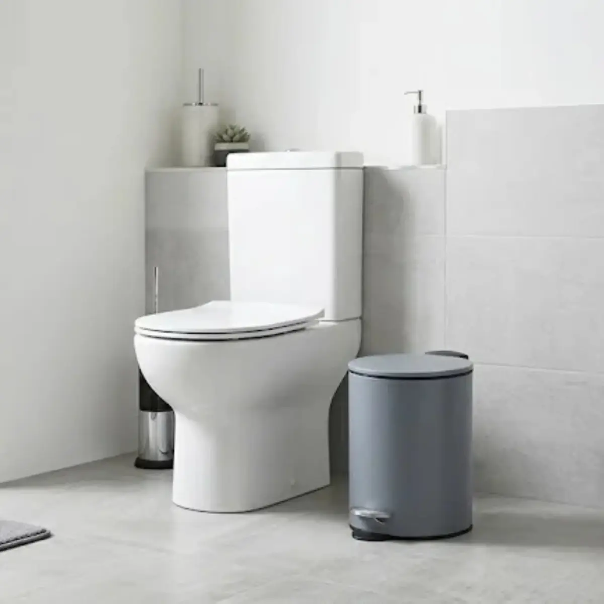 Softcl 3l Dustbin Grey
