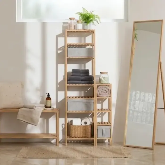 Bamboo Shelf Quad Box