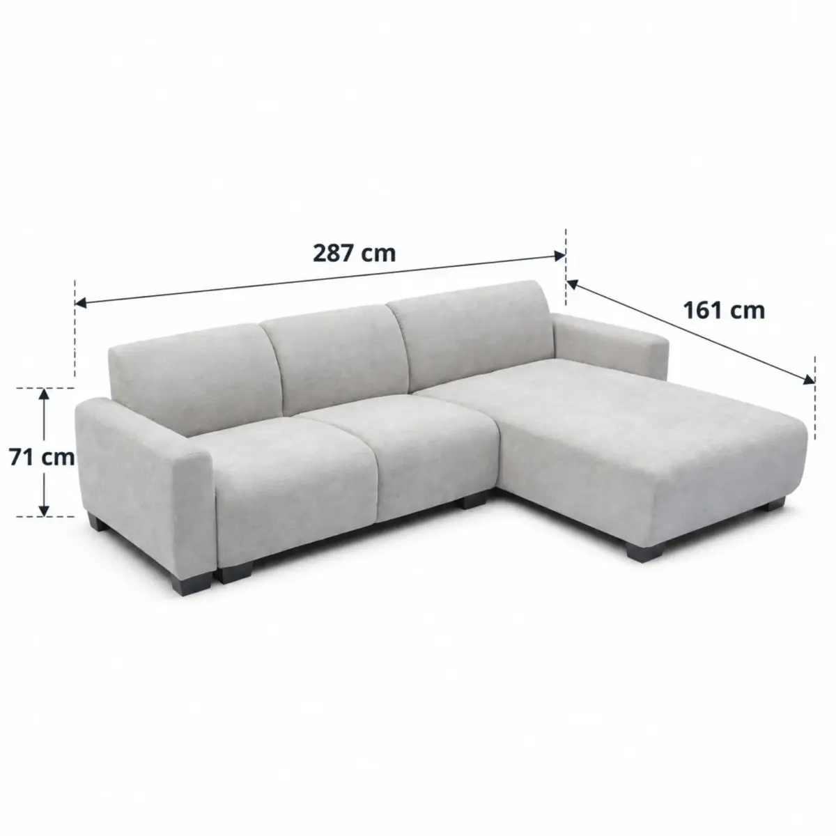 AMAYA DIMENSIONS AMAYA Corner Sofa