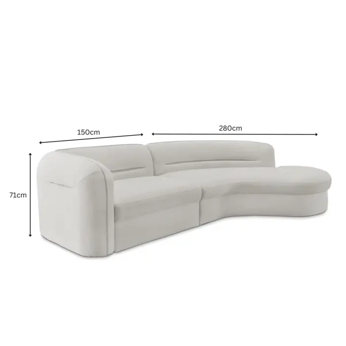 COMODACornerSofa-dimensions COMODA Corner Sofa