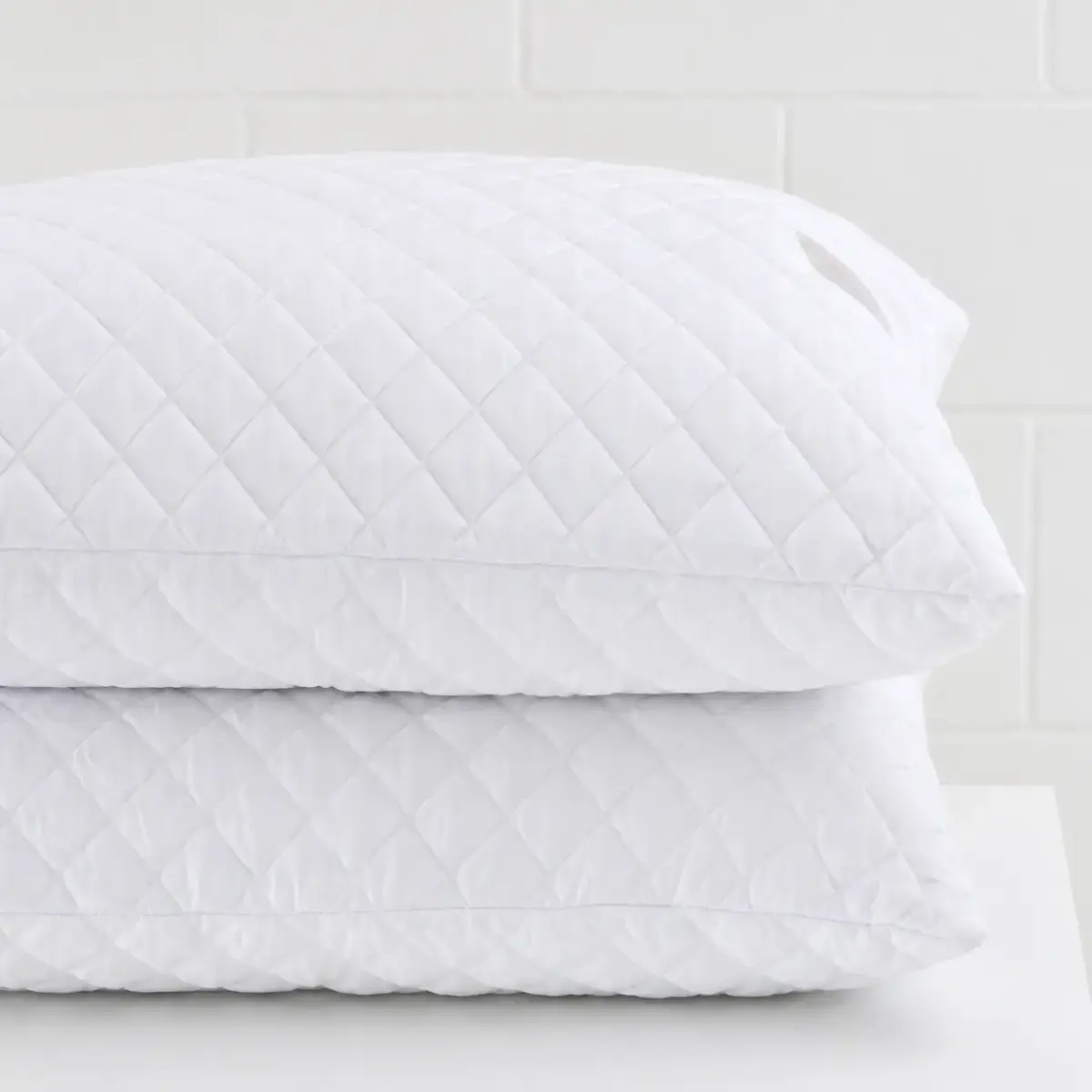 Quilted Waterproof Pillow Protectors – 2 Pack