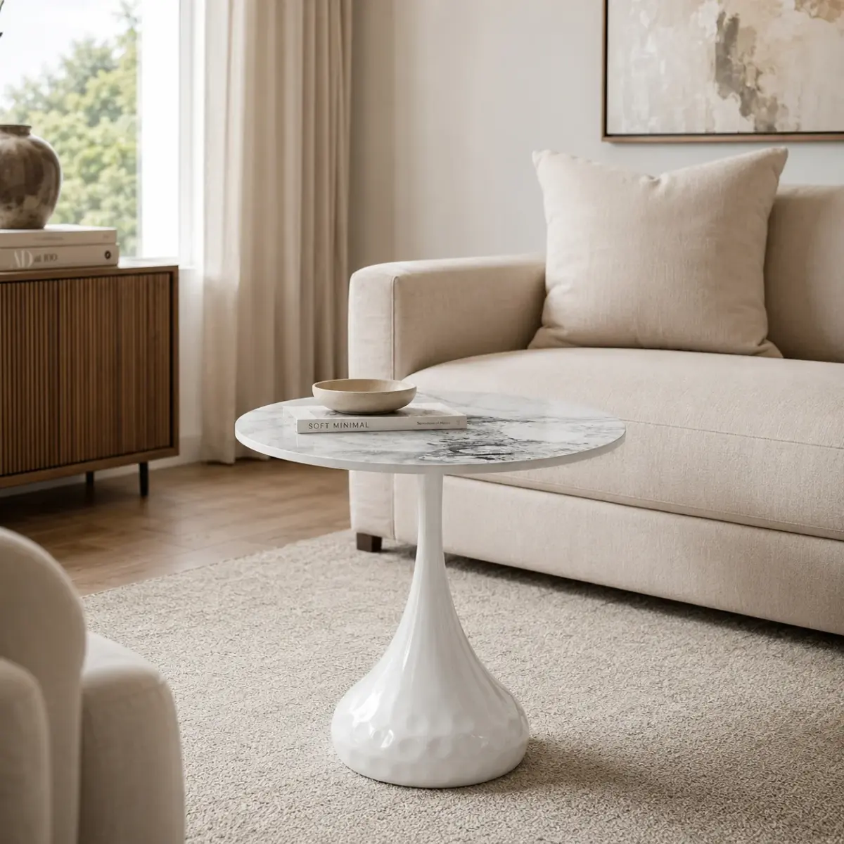 D10874 GLASSY Coffee Table