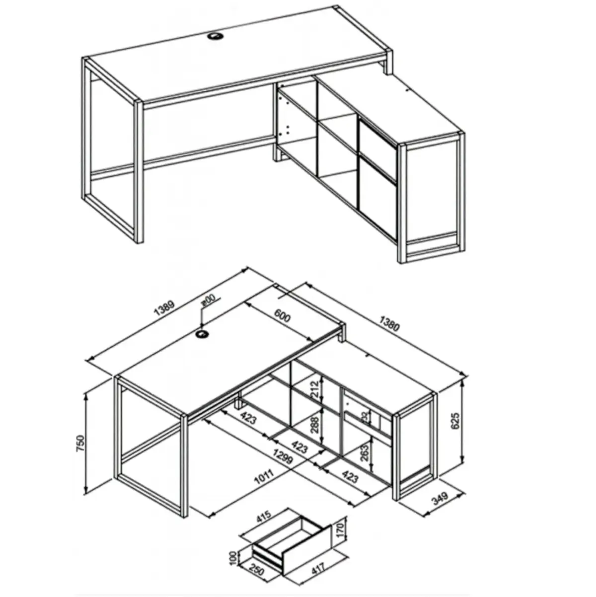 DENVER Office Desk