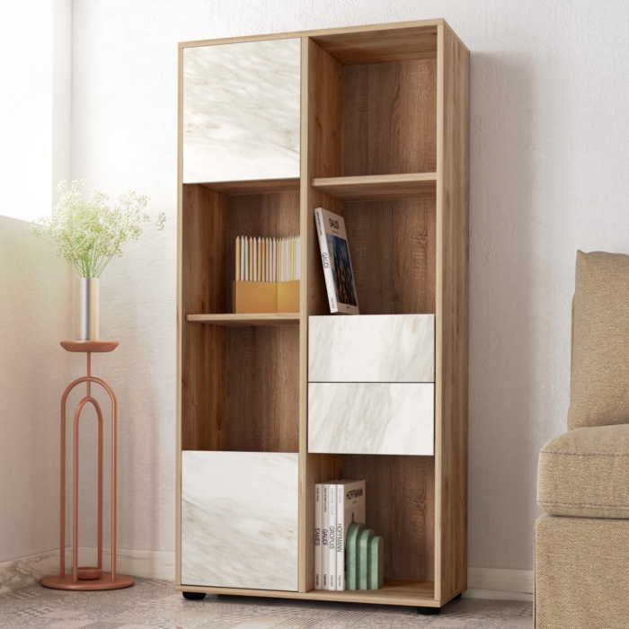 GRK939 3025+K023 MARAJO Bookcase