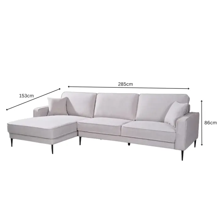 MAJESTICCornerSofa-dimensions MAJESTIC Corner Sofa