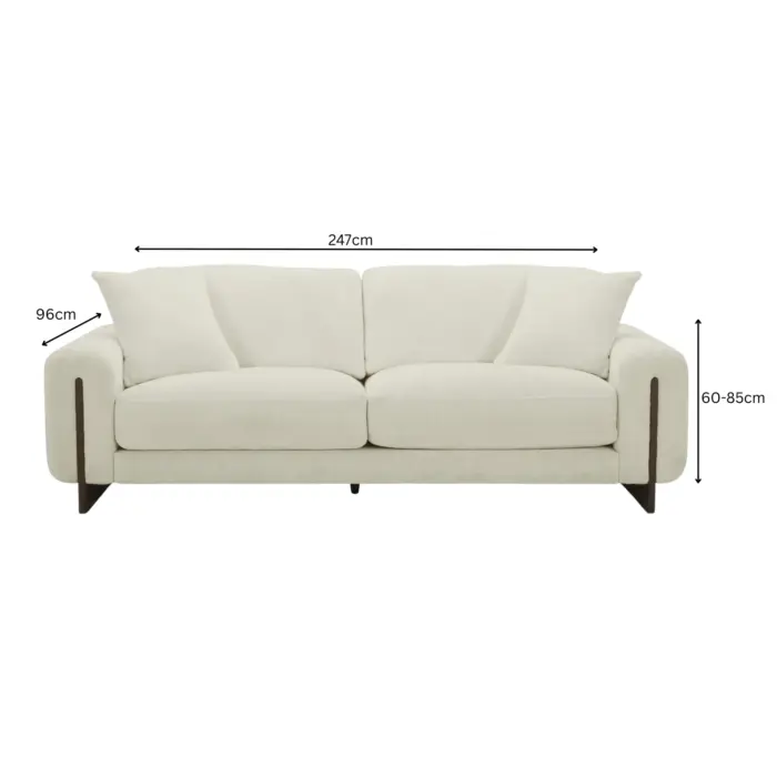 MORGANA4SeaterSofa-dimensions MORGANA 4 Seater Sofa