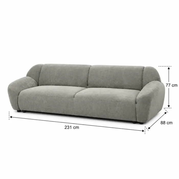 BEAR 3 Seater Sofa