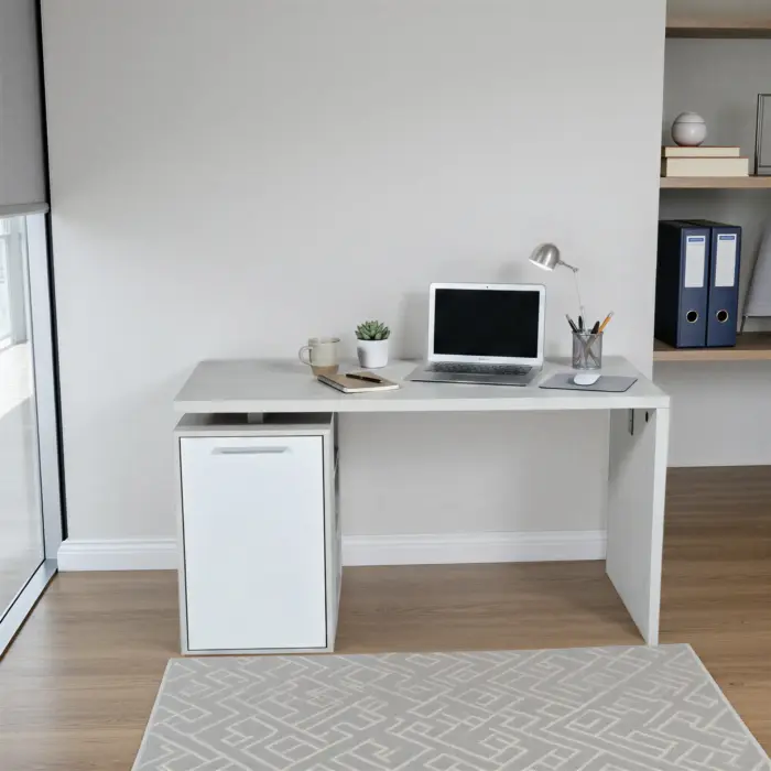 NS5811 WR DESK L.OAK MECANICA Office Desk