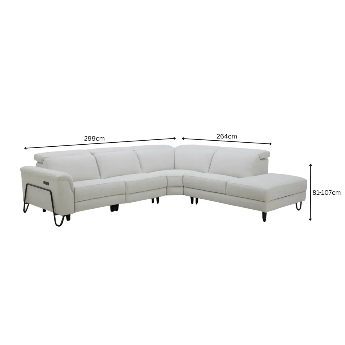 SOFALINACornerRecliner-dimensions SOFALINA Corner Recliner
