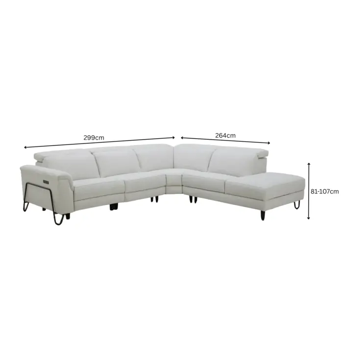 SOFALINACornerRecliner-dimensions SOFALINA Corner Recliner
