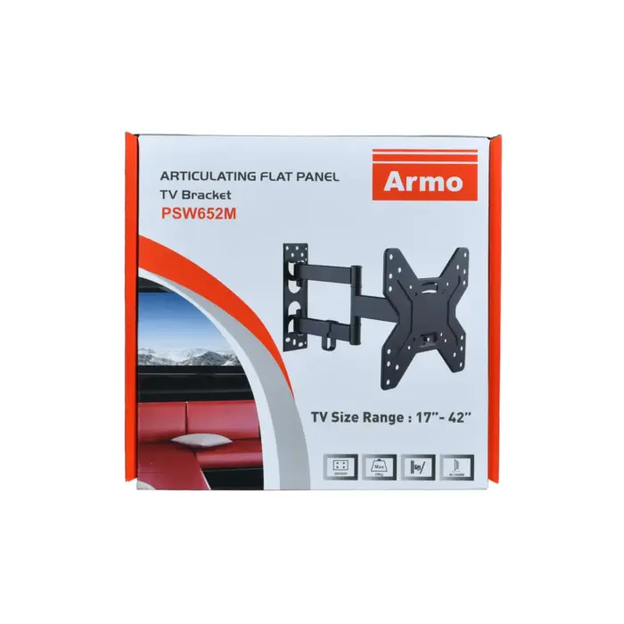 STAN-PSW652M-photoshop ARMO Articulating TV Wall Bracket