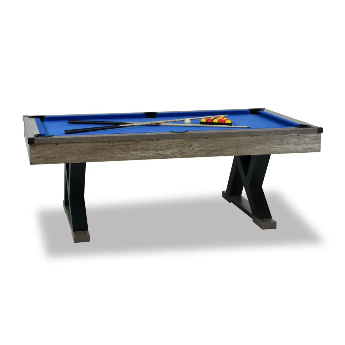 SUB-8448KW-1 7FT Billiards Pool Table with Accessories