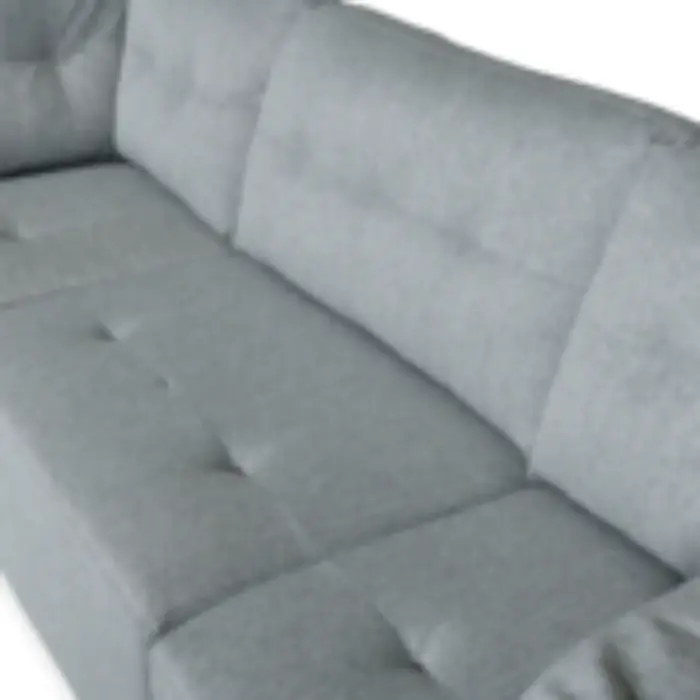 U9477H CORNER L.GREY(1) GRISELDA Corner Sofa