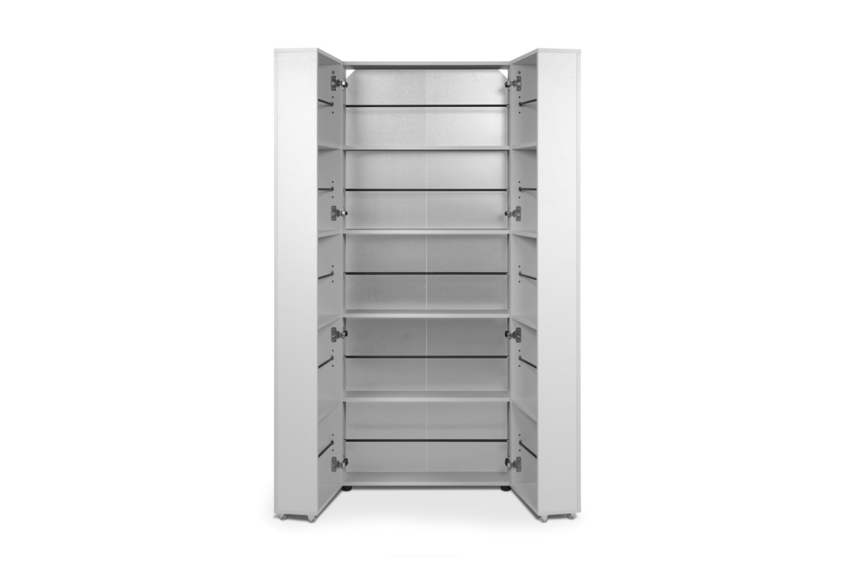 Lugo Shoe Cabinet White