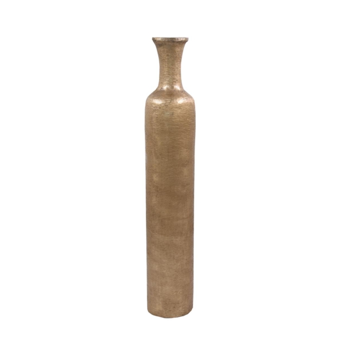 Fles Vase Aluminium Gold