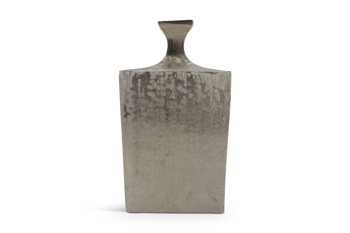 Flasche Vase Aluminium Silver