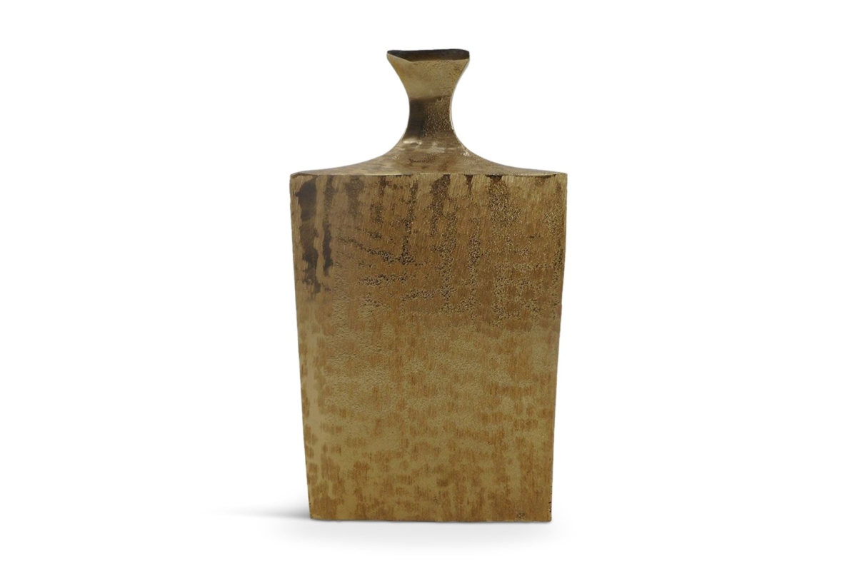 Flasche Vase Aluminium Gold Flasche Vase Aluminium Gold