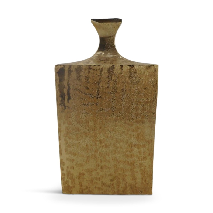 Flasche Vase Aluminium Gold Flasche Vase Aluminium Gold