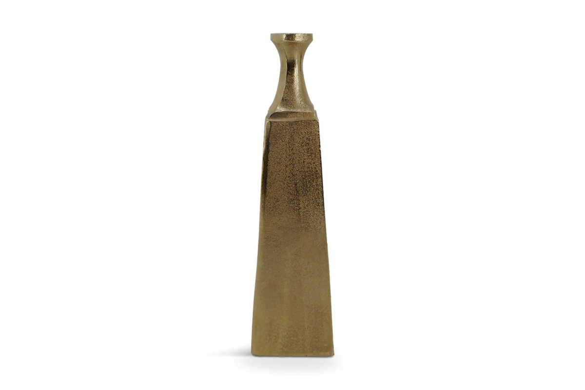 Glory Vase Aluminium Gold Glory Vase Aluminium Gold