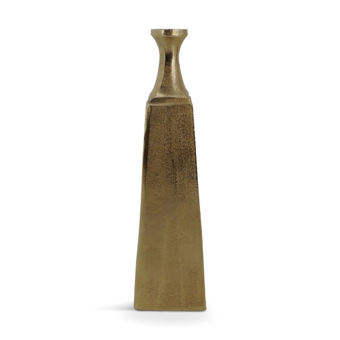 Glory Vase Aluminium Gold Glory Vase Aluminium Gold
