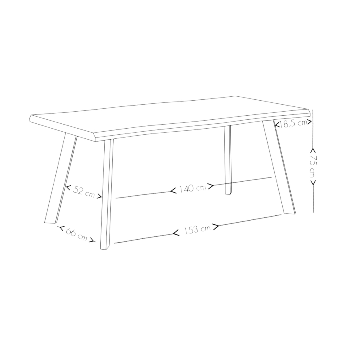 Brick Dining Table