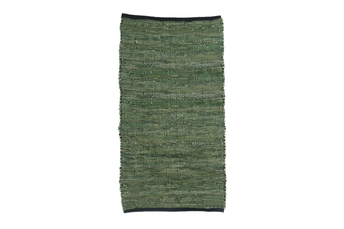 Grass Carpet Leather Green