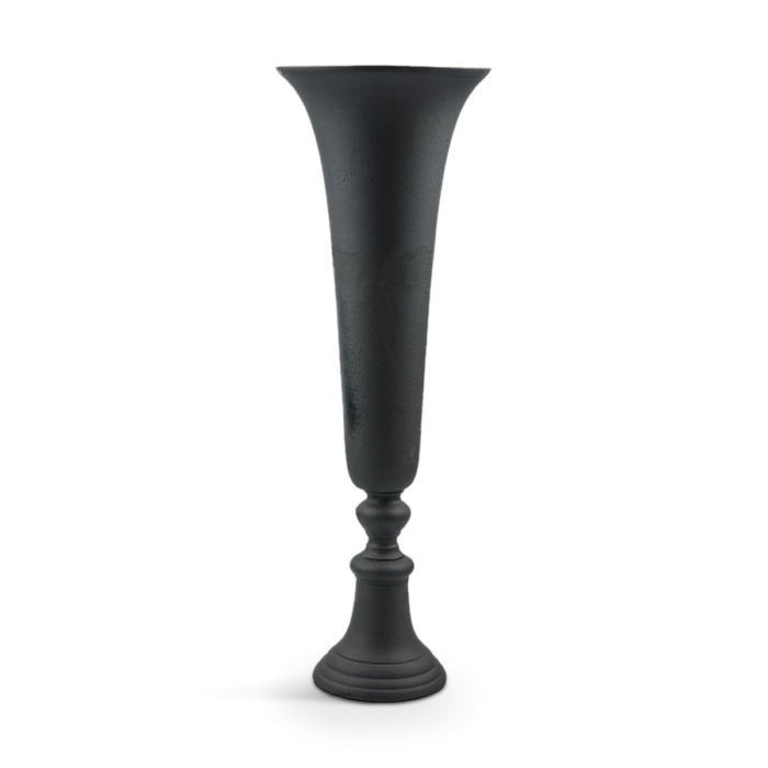 Flores Vase Aluminium Black