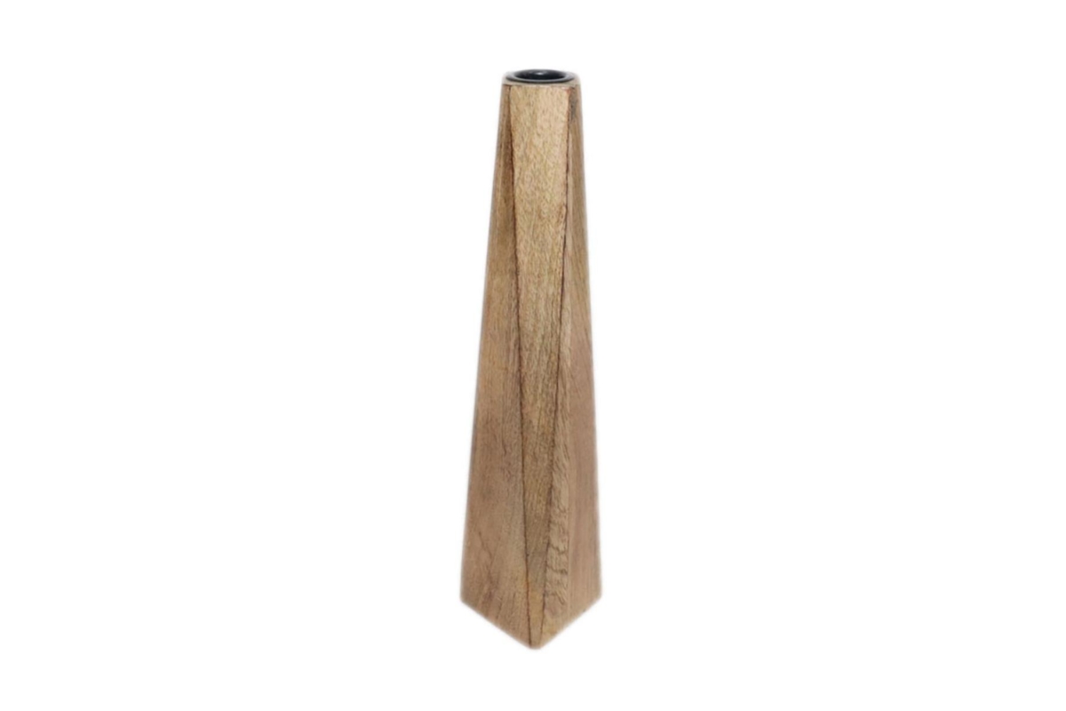 Trigon Candle Holder Wood Trigon Candle Holder Wood