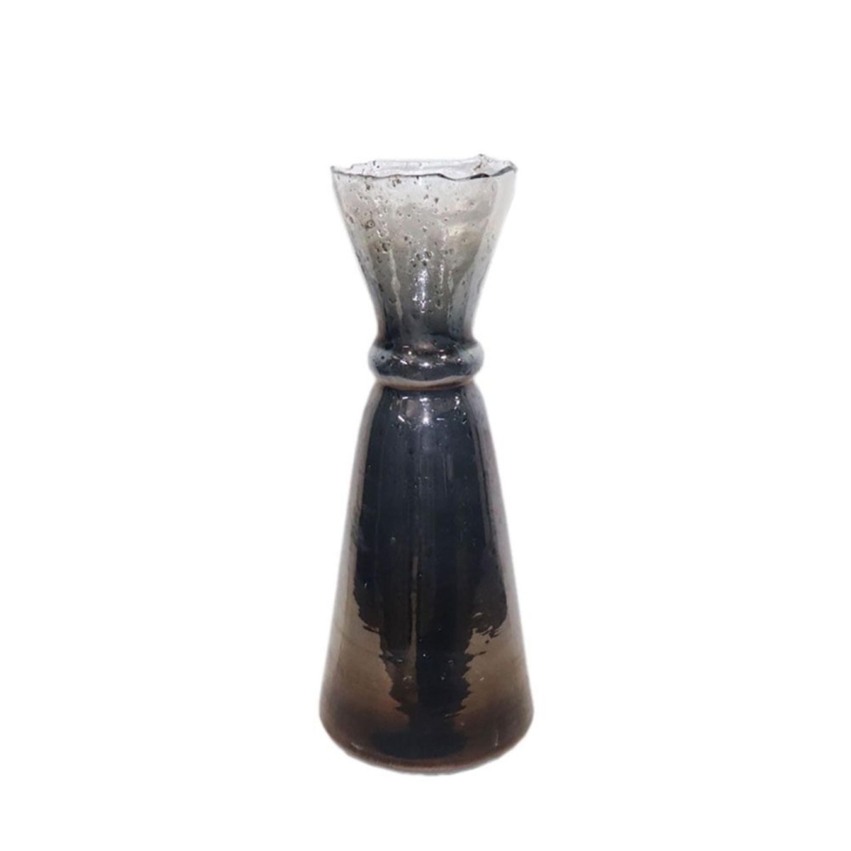 Among Vase Glass Grey Among Vase Glass Grey