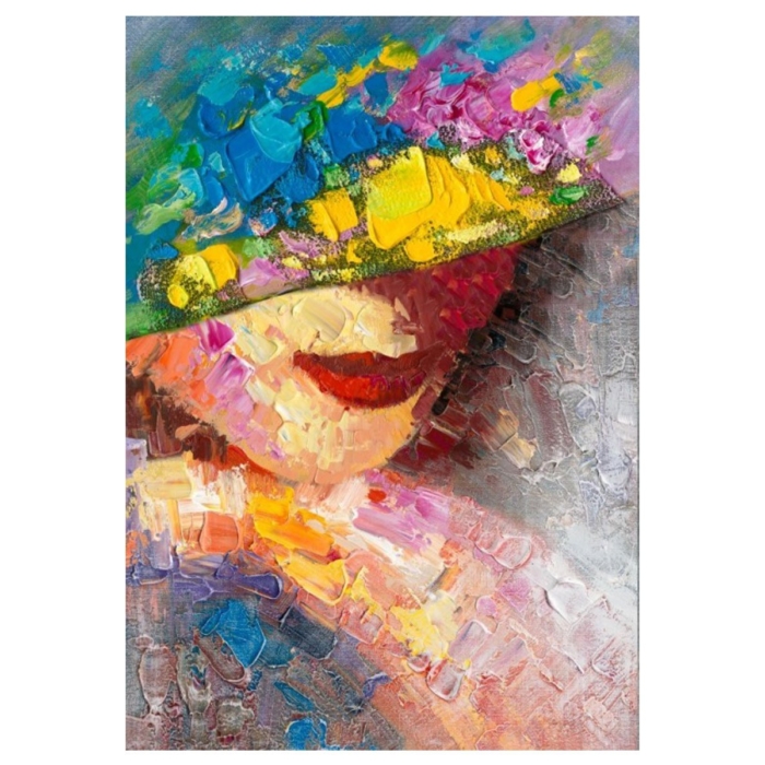 Busy Woman Painting