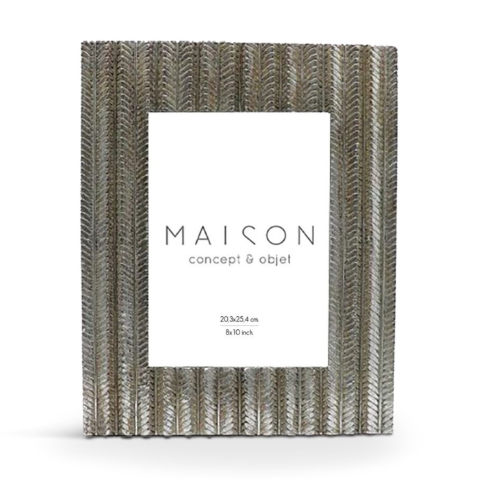 Fishbone Frame Silver