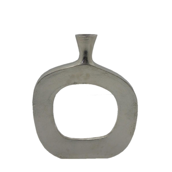 Aluminium Oval Vase