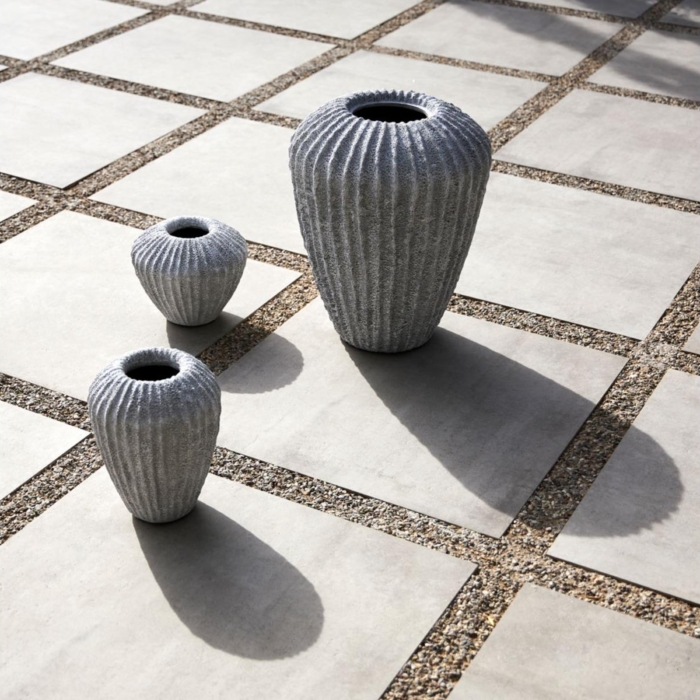 Rambler Vase Stone Ivory