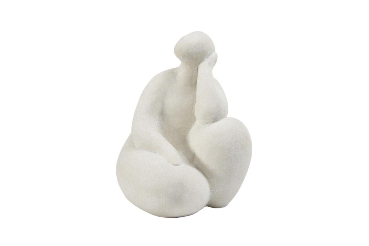 Terracotta White Figurine