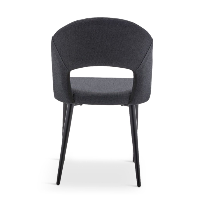 KIMONO Dining Chair Grey Fb