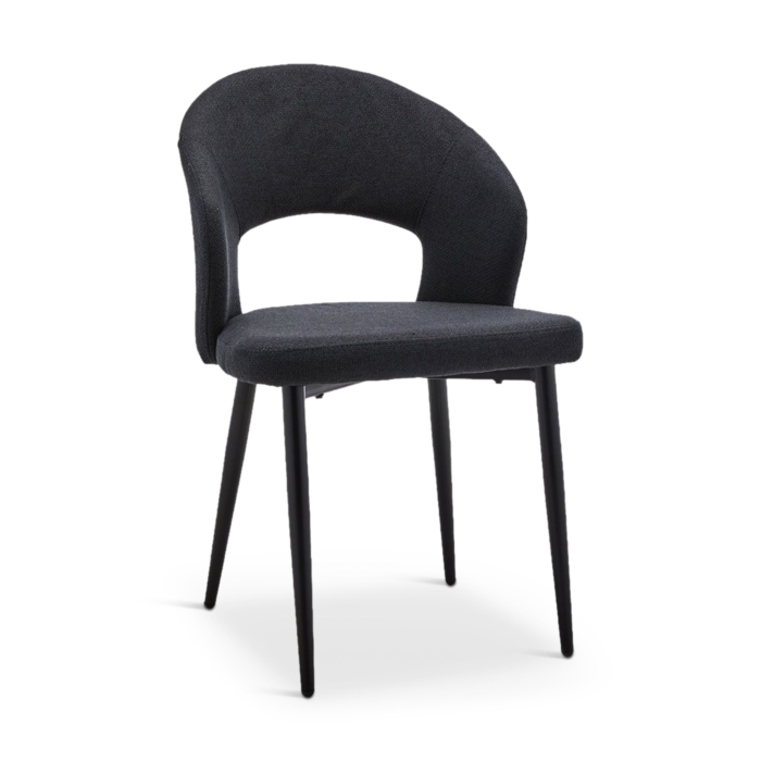 KIMONO Dining Chair Grey Fb