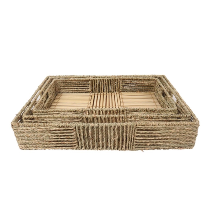 Seagrass Plate Set