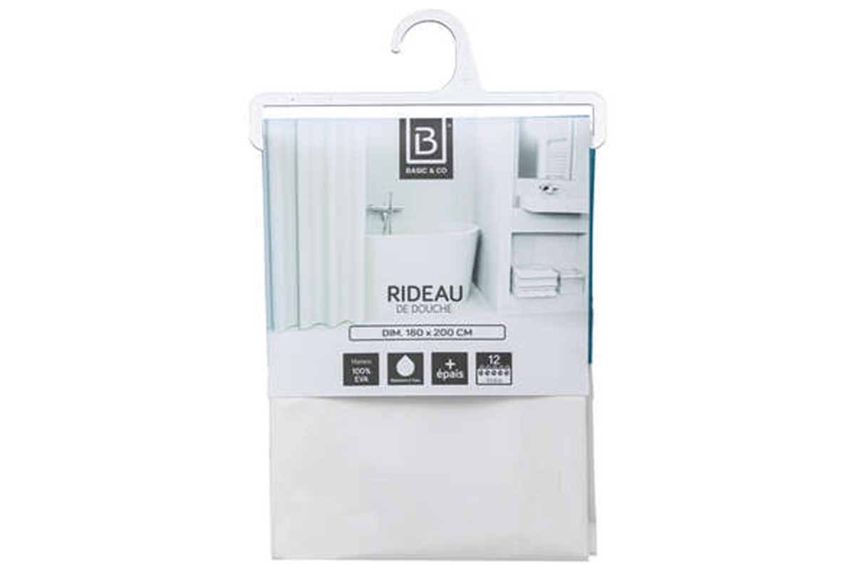 Shower Curtain White