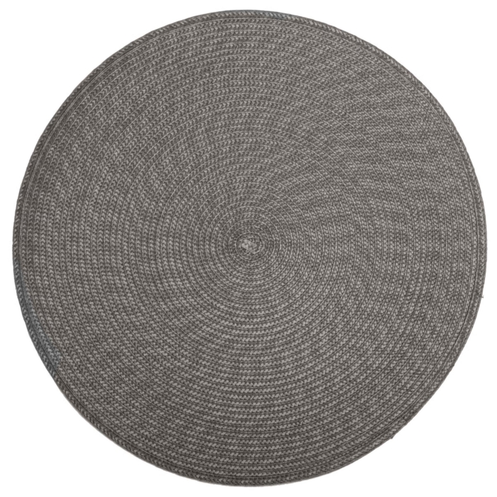 Placemat Braided Grey