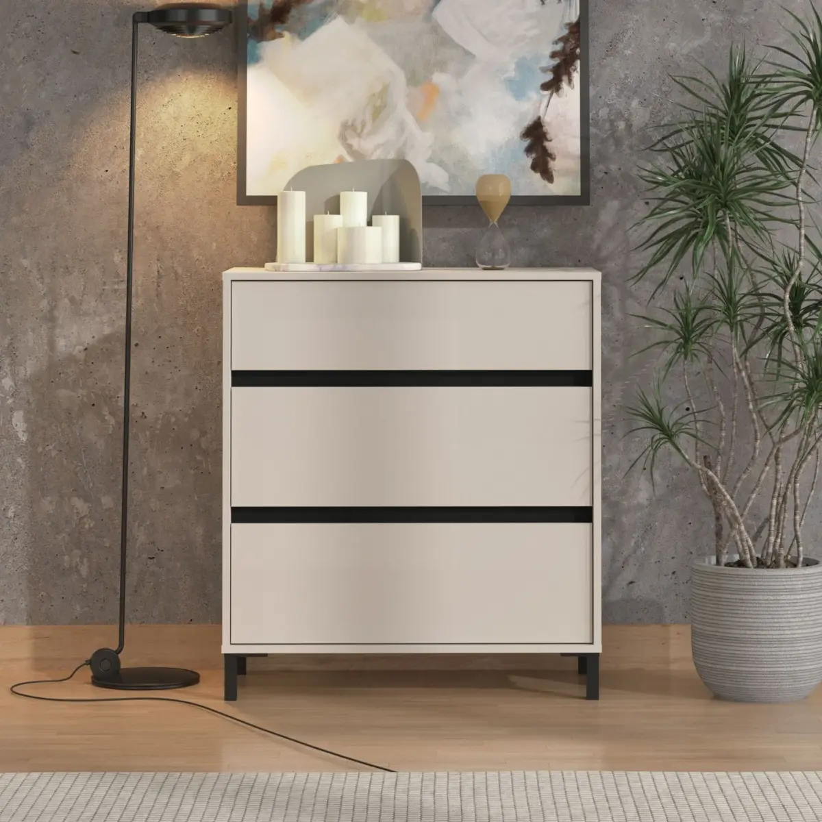 11014258-1-1.webp MARRON Chest Of Drawers