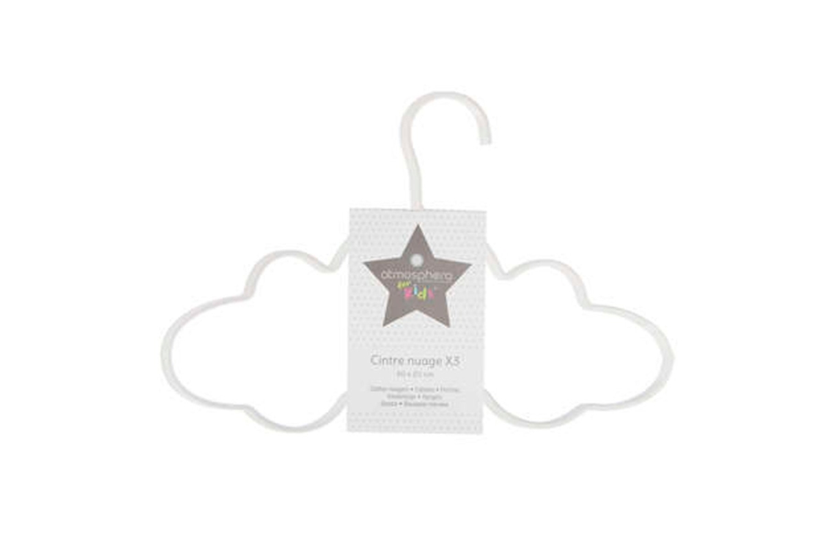 Metal Cloud Hanger Trio