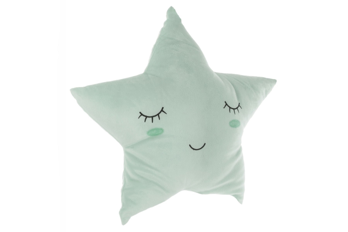 Star Memory Cushion Blue