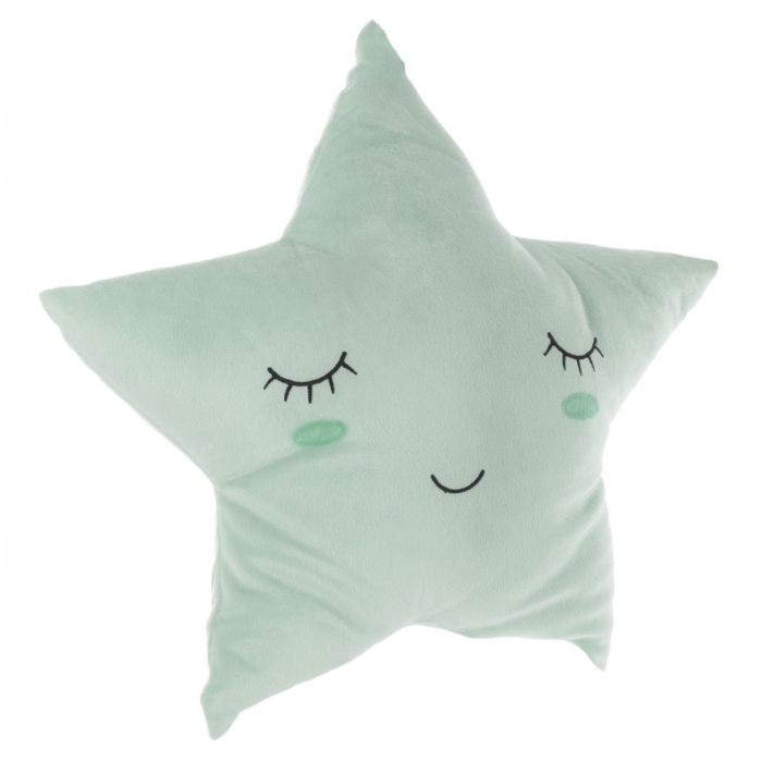 Star Memory Cushion Blue