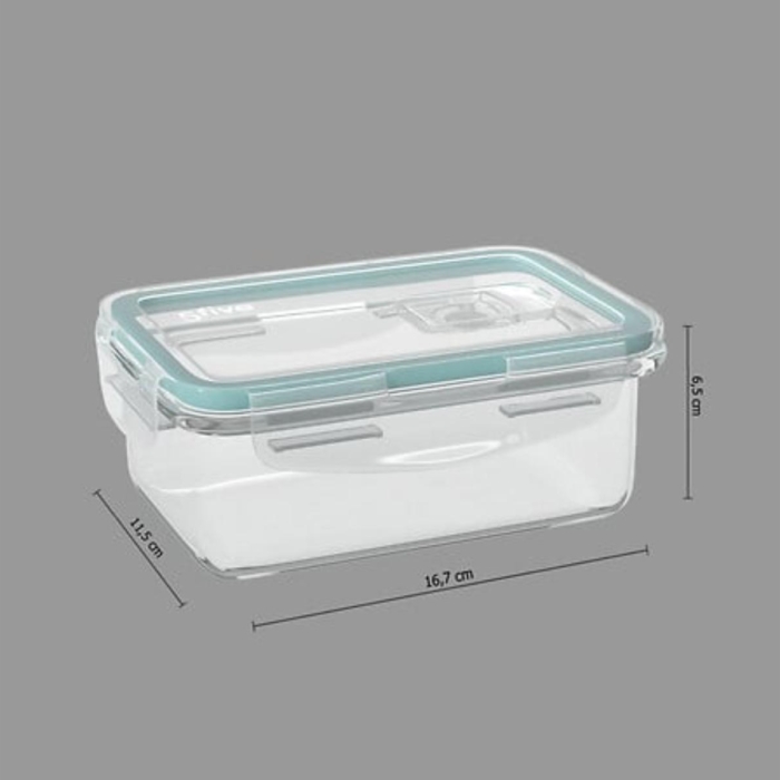 Box Rect Glass Clippeat