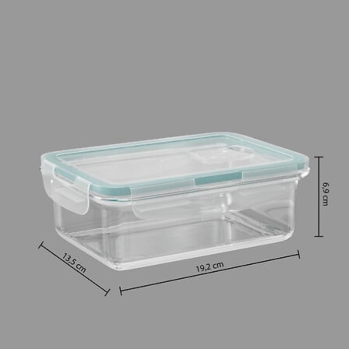 Box Rect Glass 0.8l Clipat Box Rect Glass 0.8l Clipat