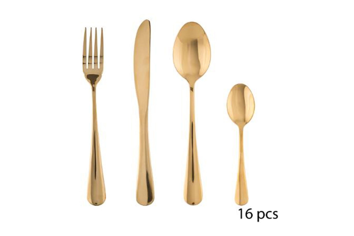 Gold Cutlery Set